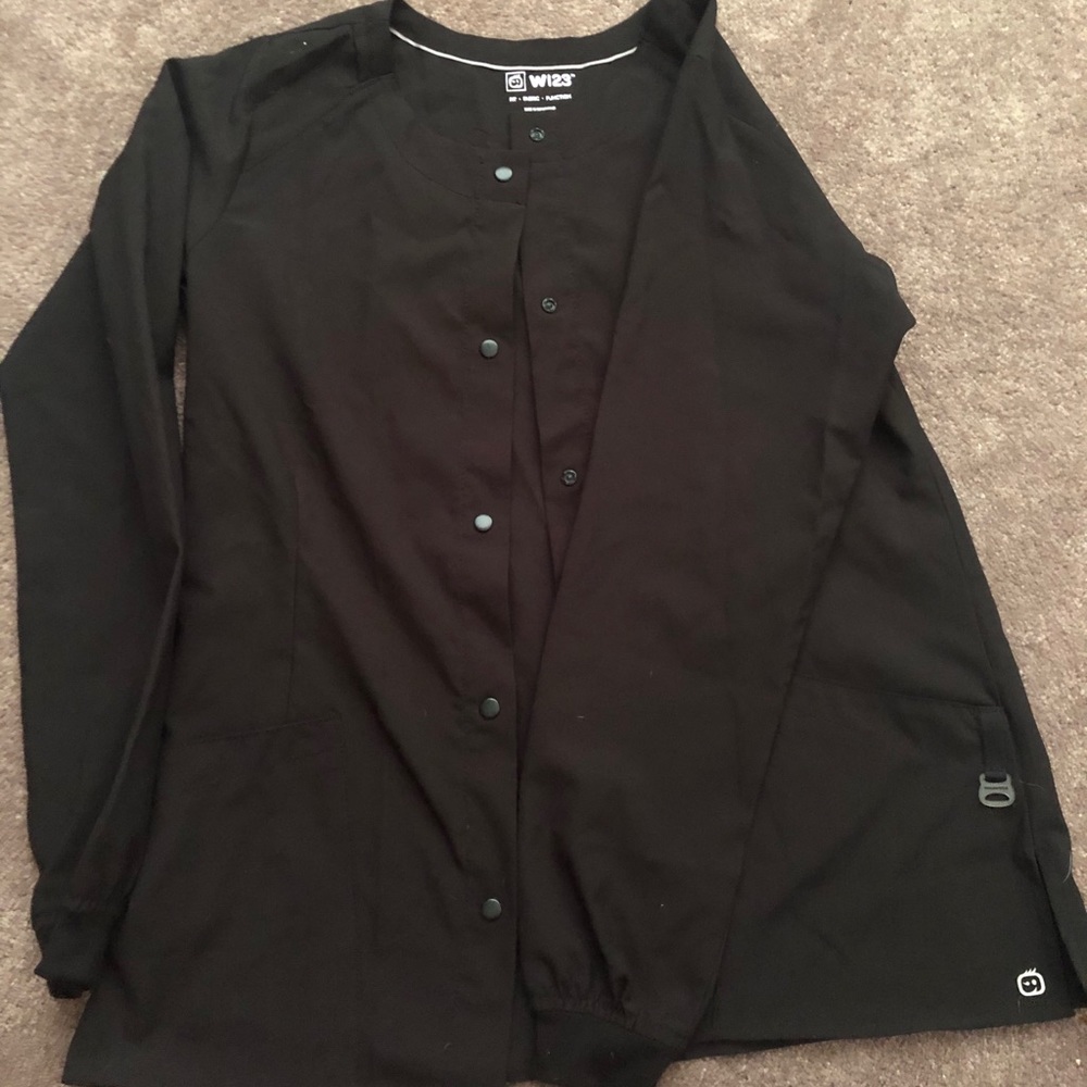 Wonder wink scrub jacket